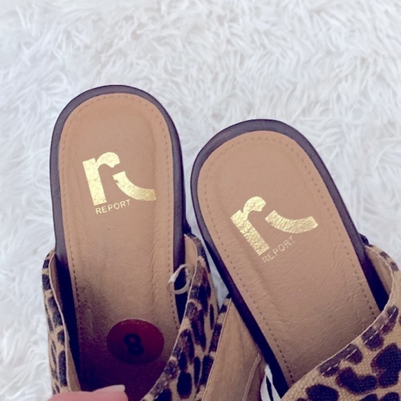 NWOT Report platform cheetah print clog - Picture 4 of 6